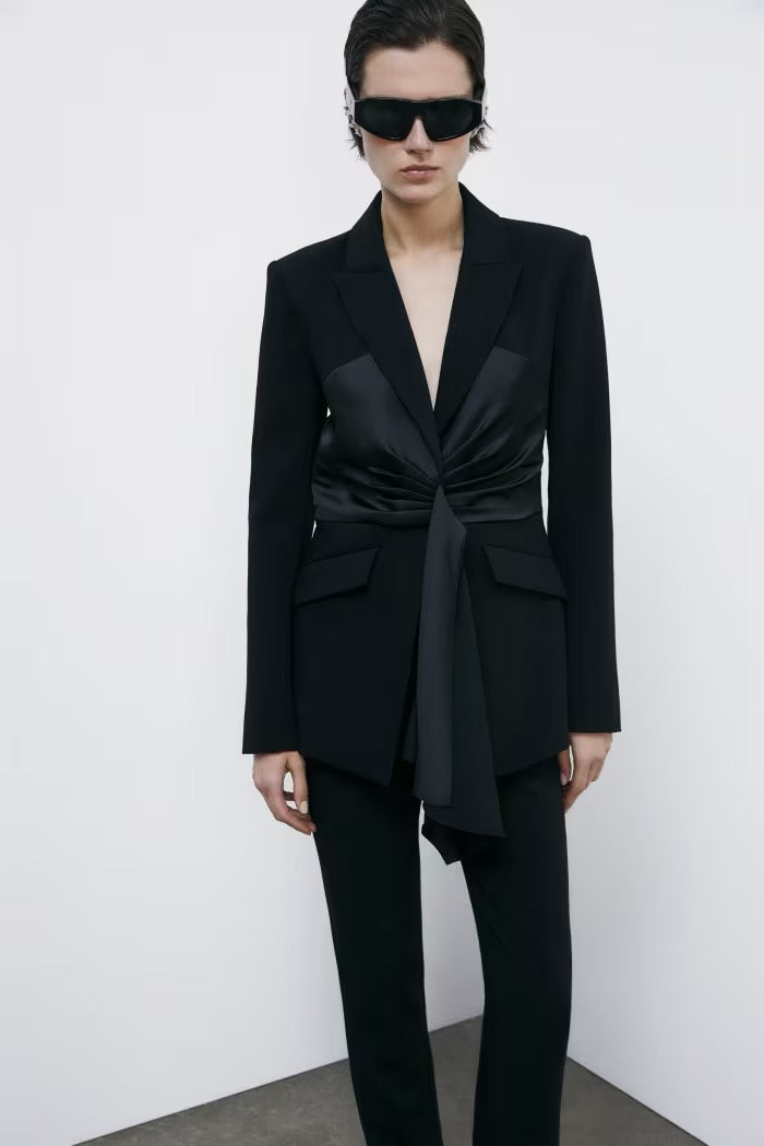 Blazer con drappeggio Patrizia Pepe