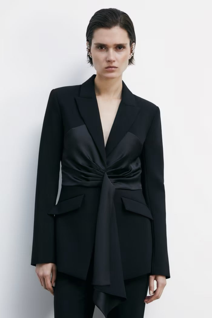 Blazer con drappeggio Patrizia Pepe