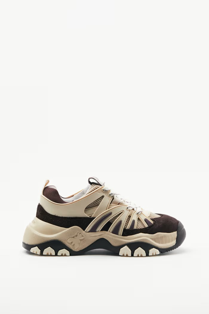 Sneaker running in pelle Patrizia Pepe