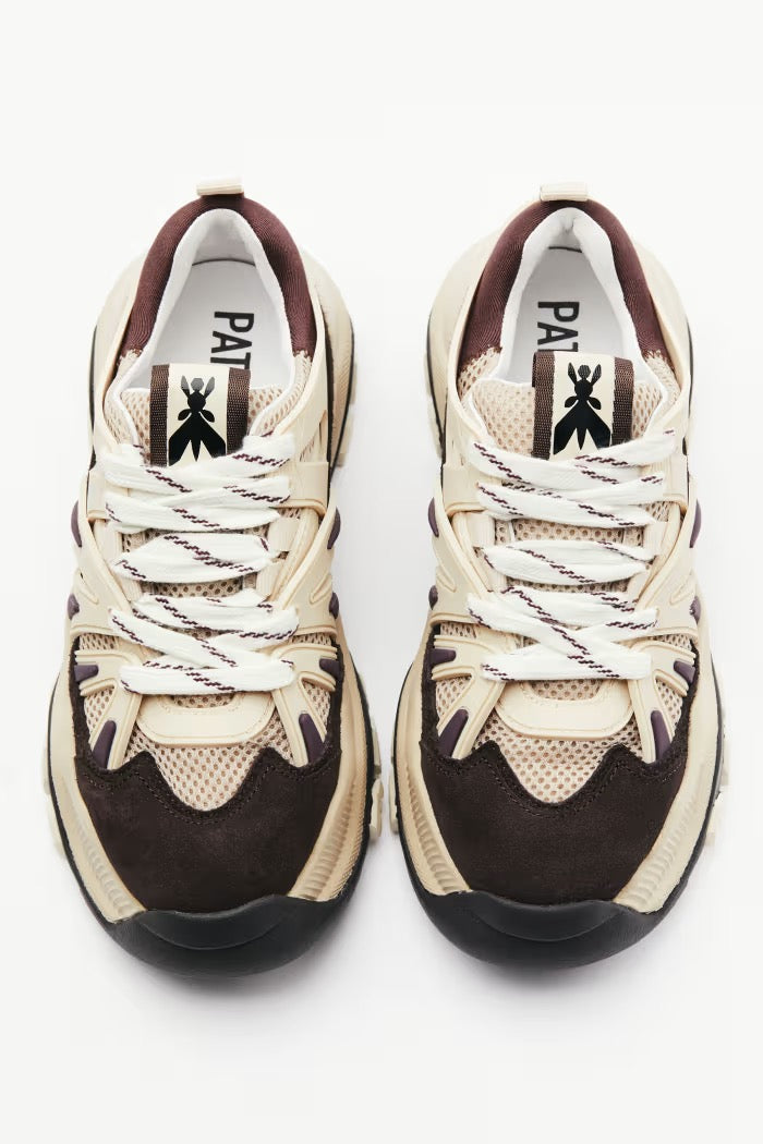 Sneaker running in pelle Patrizia Pepe