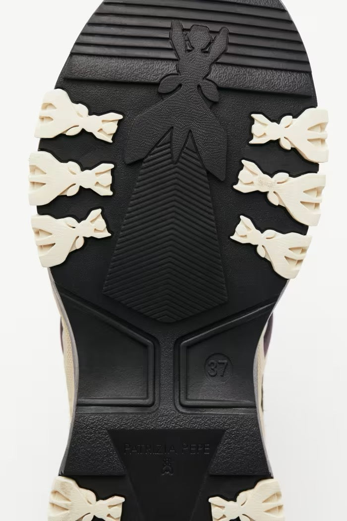 Sneaker running in pelle Patrizia Pepe