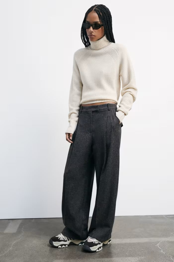 Sneaker running in pelle Patrizia Pepe