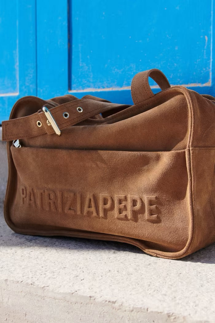 Borsa Shopping (IM)PERFECTION in suede