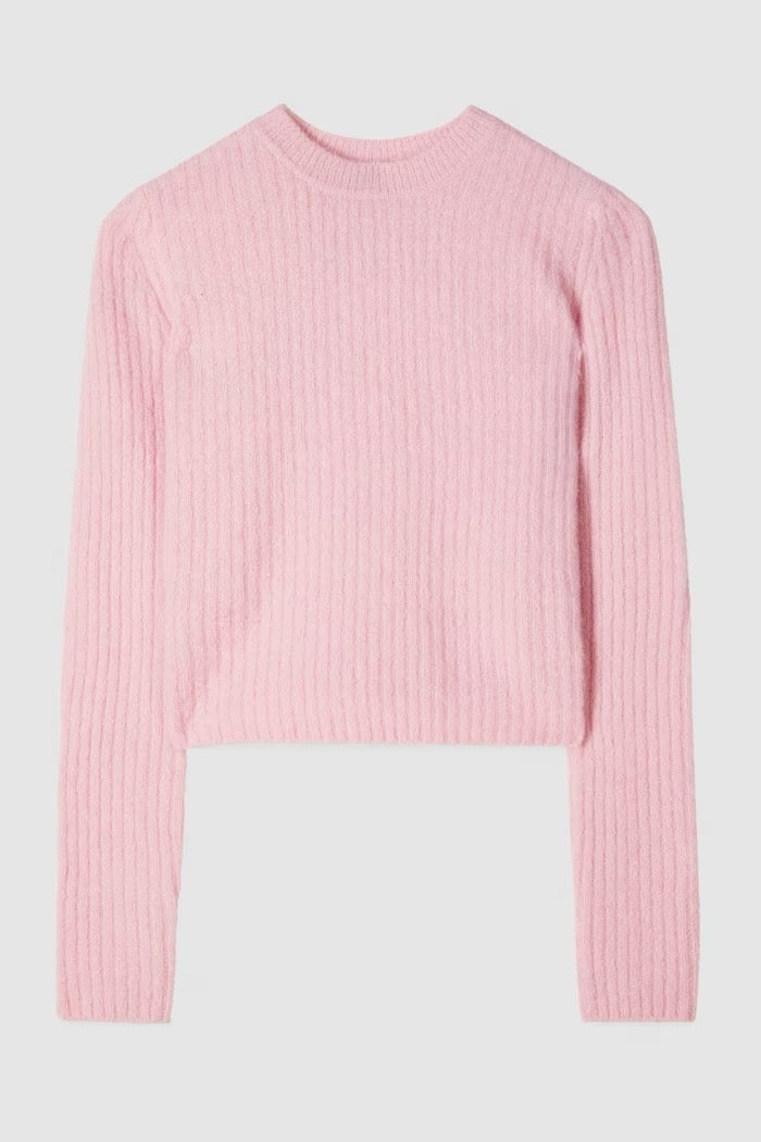 Maglia girocollo a costine Patrizia Pepe