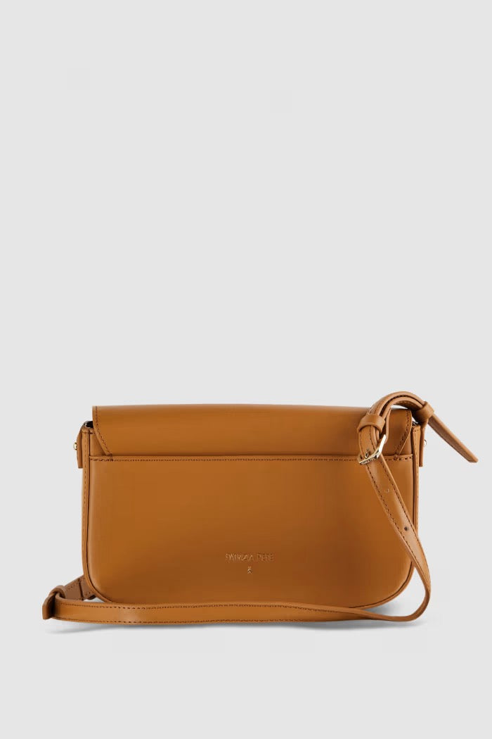 Borsa a spalla in pelle con tracolla Patrizia Pepe