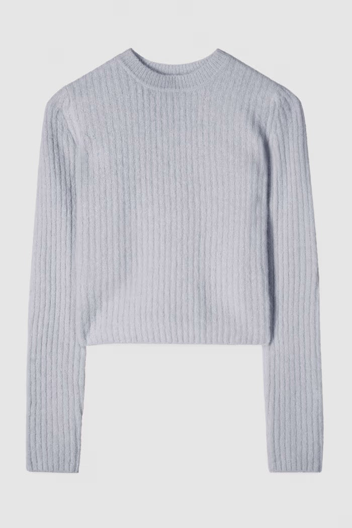 Maglia girocollo a costine Patrizia Pepe