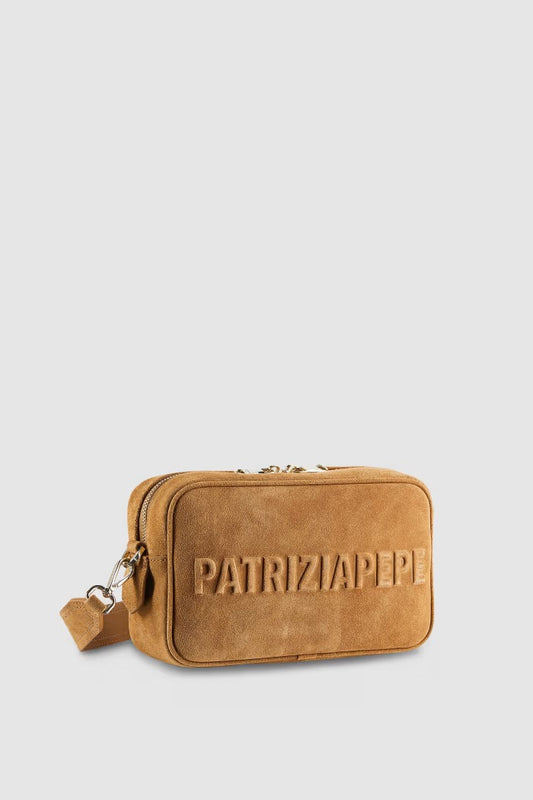 Camera Case (IM)PERFECTION in suede Patrizia Pepe