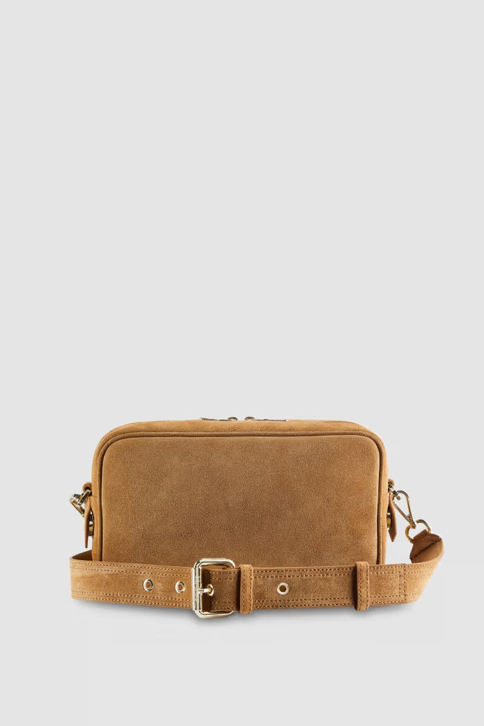 Camera Case (IM)PERFECTION in suede Patrizia Pepe