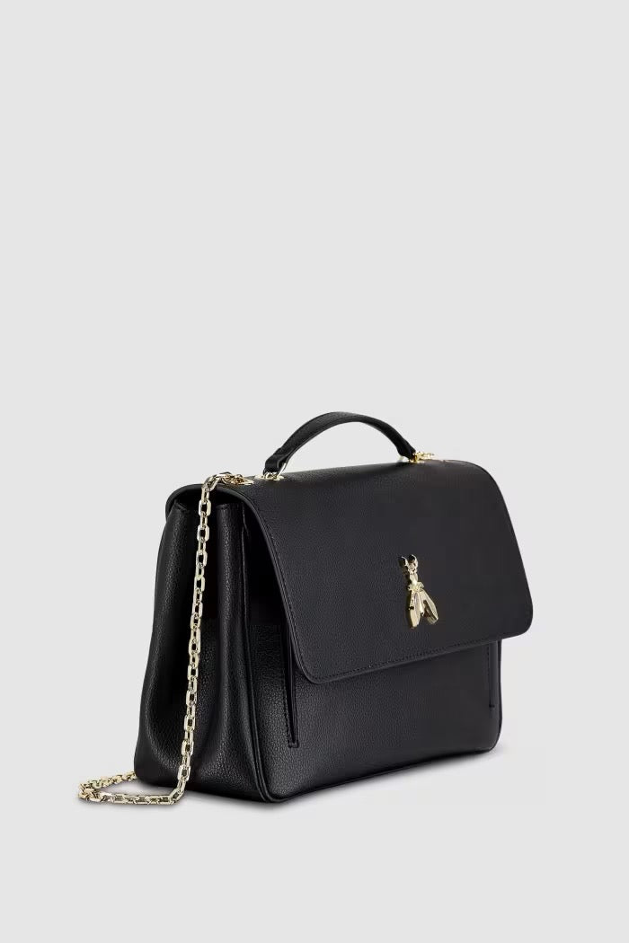 Fly Borsa a spalla in pelle con catena Patrizia Pepe