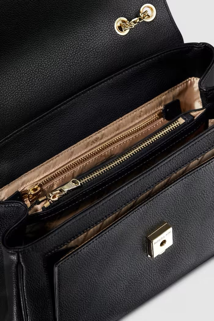 Fly Borsa a spalla in pelle con catena Patrizia Pepe