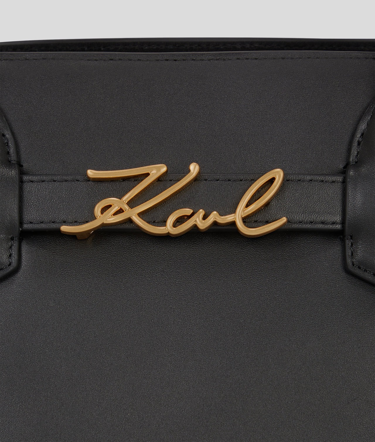 K/SIGNATURE BORSA CON MANICO SUPERIORE KARL LAGERFELD