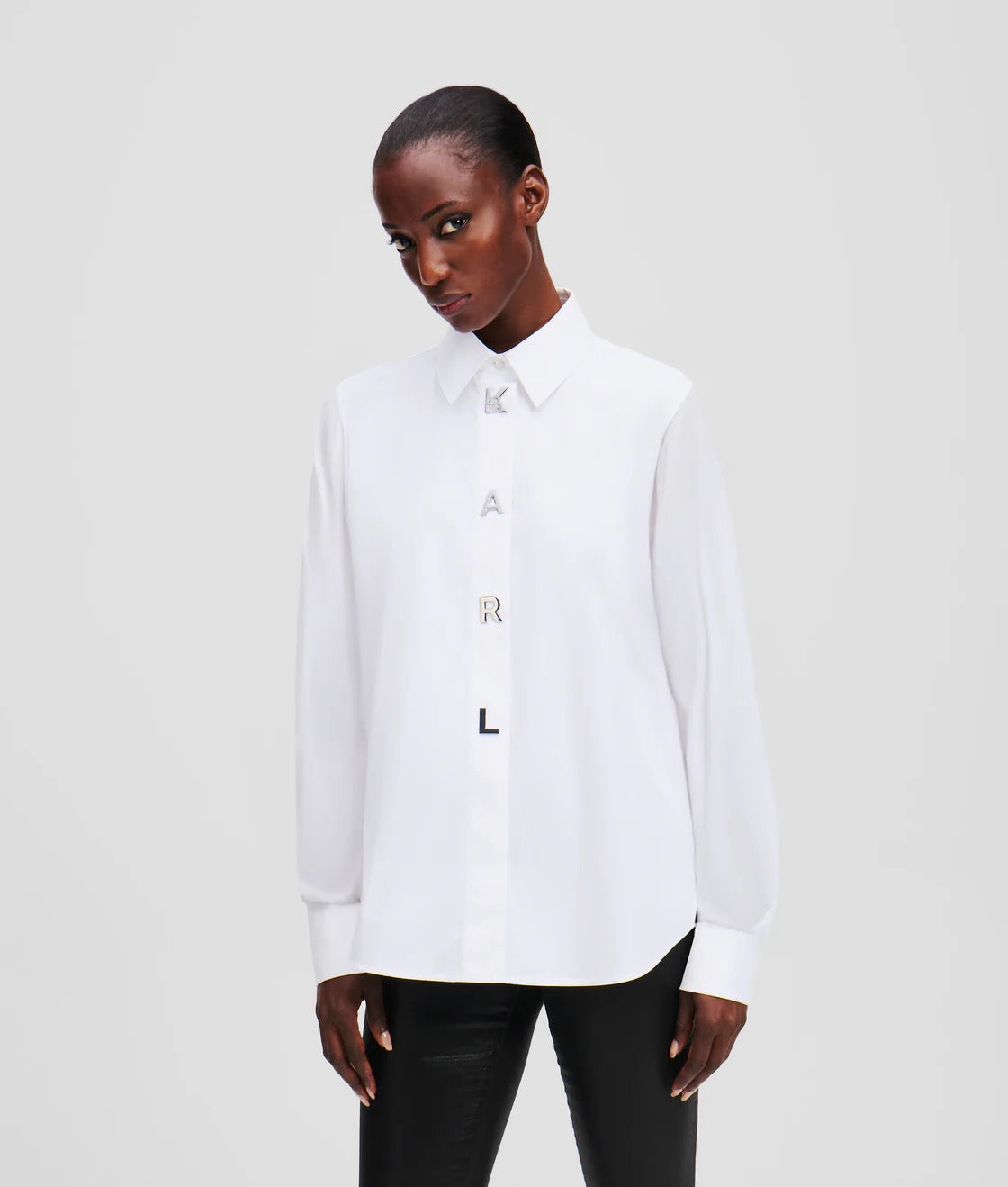 CAMICIA CON LETTERE KARL LAGERFELD