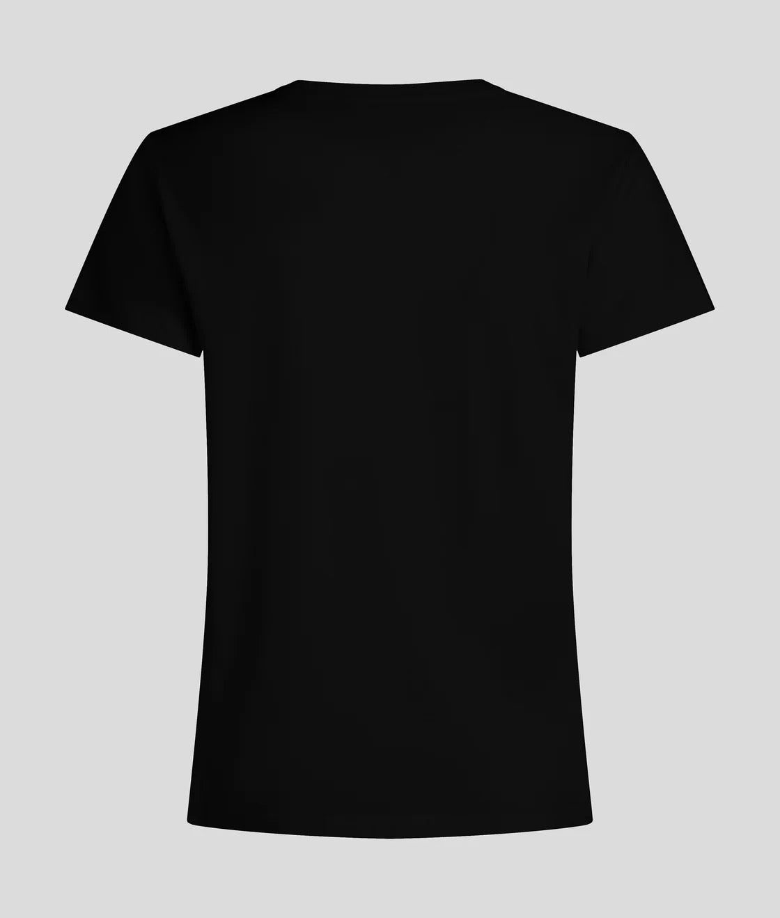 RHINESTONE SIGNATURE T-SHIRT KARL LAGERFELD