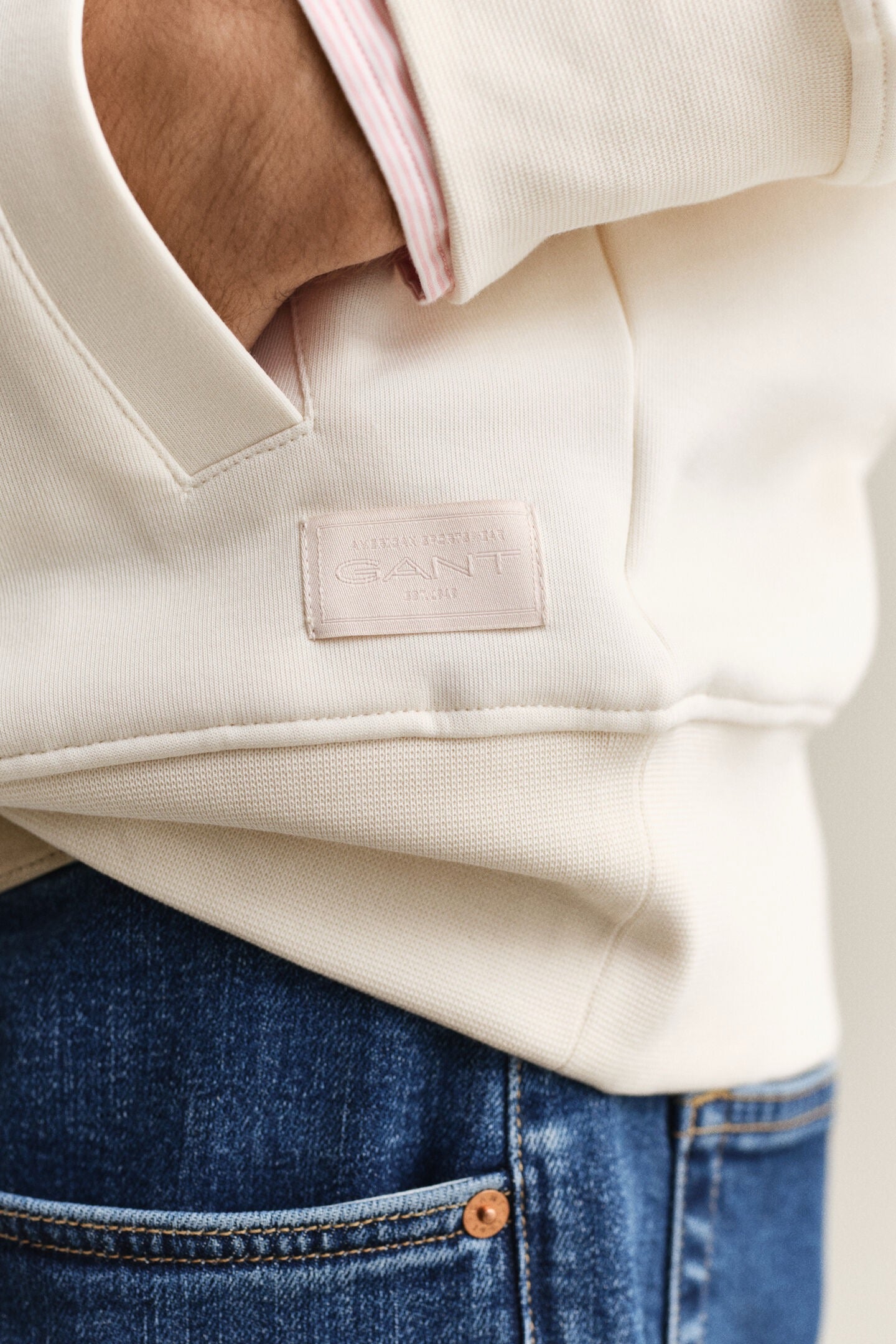 Felpa con cappuccio Interlock Gant