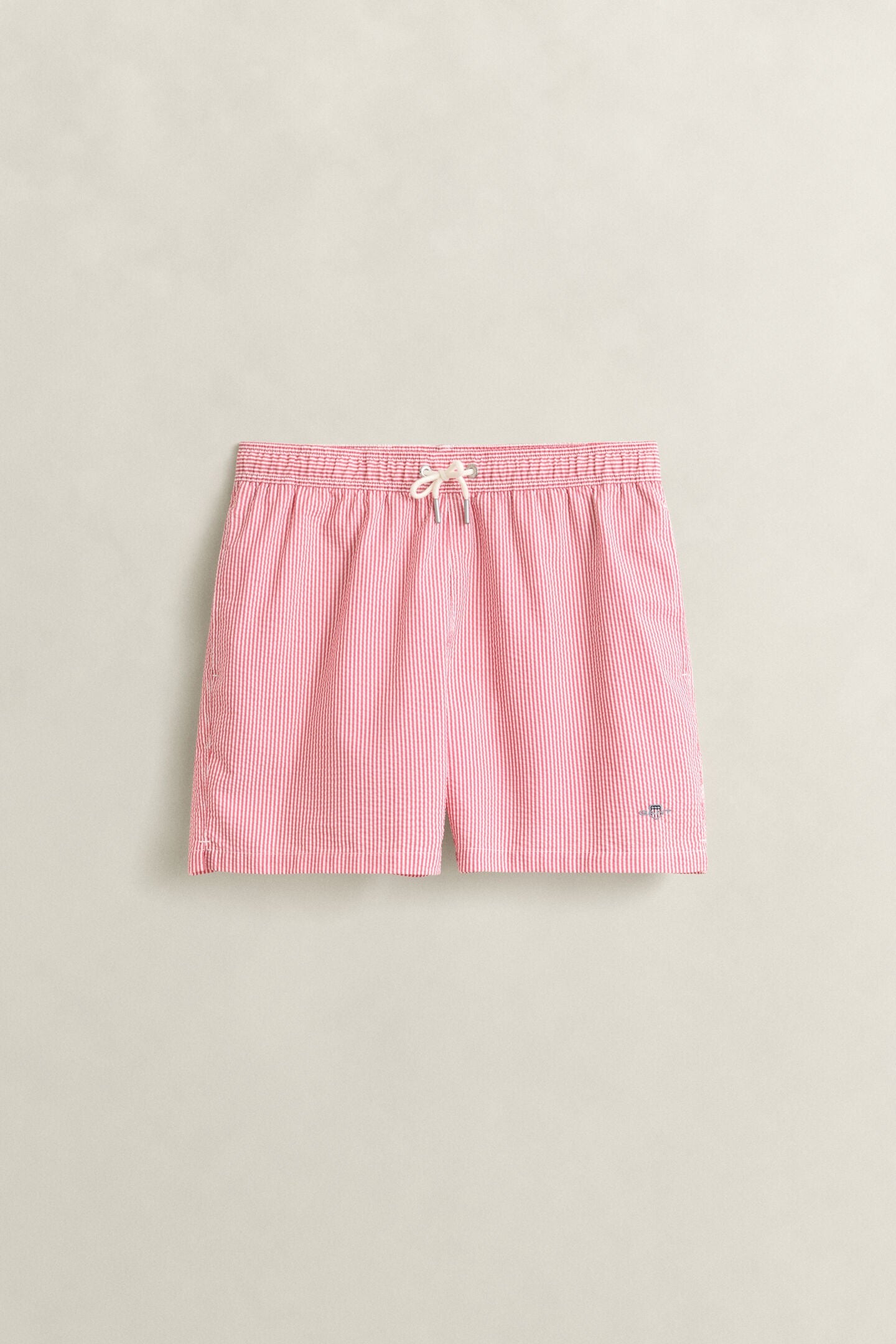 Pantaloncini da bagno in seersucker a righe Gant