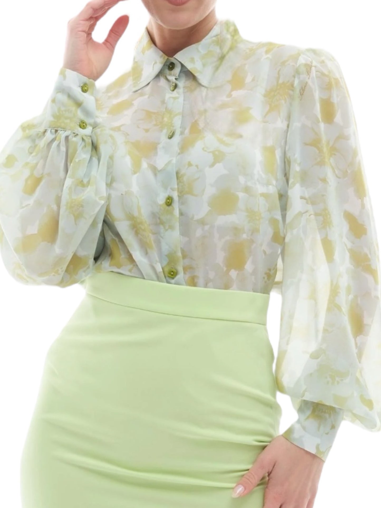 SILENCE LIMITED CAMICIA FLOREALE