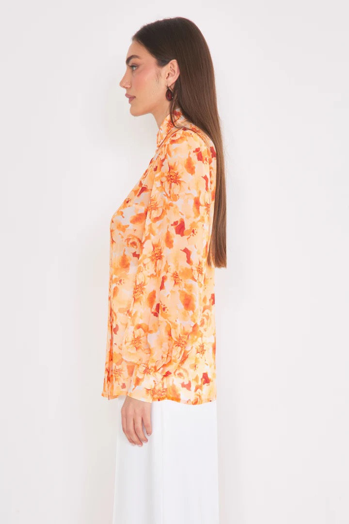 SILENCE LIMITED CAMICIA FLOREALE